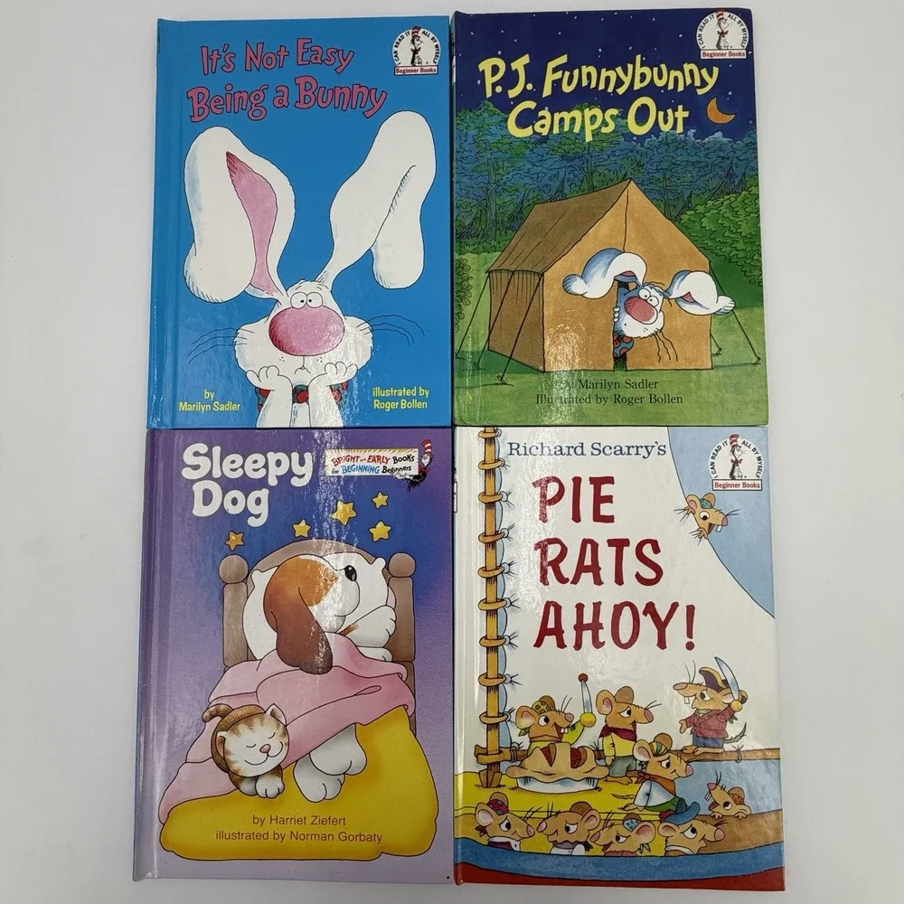 Lot of 4 - Bright and Early Books for Beginners + I Can Read it All by Myself